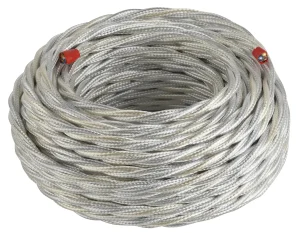 KABELIS RETRO FRRTX 3X2,5 BALTS 20M