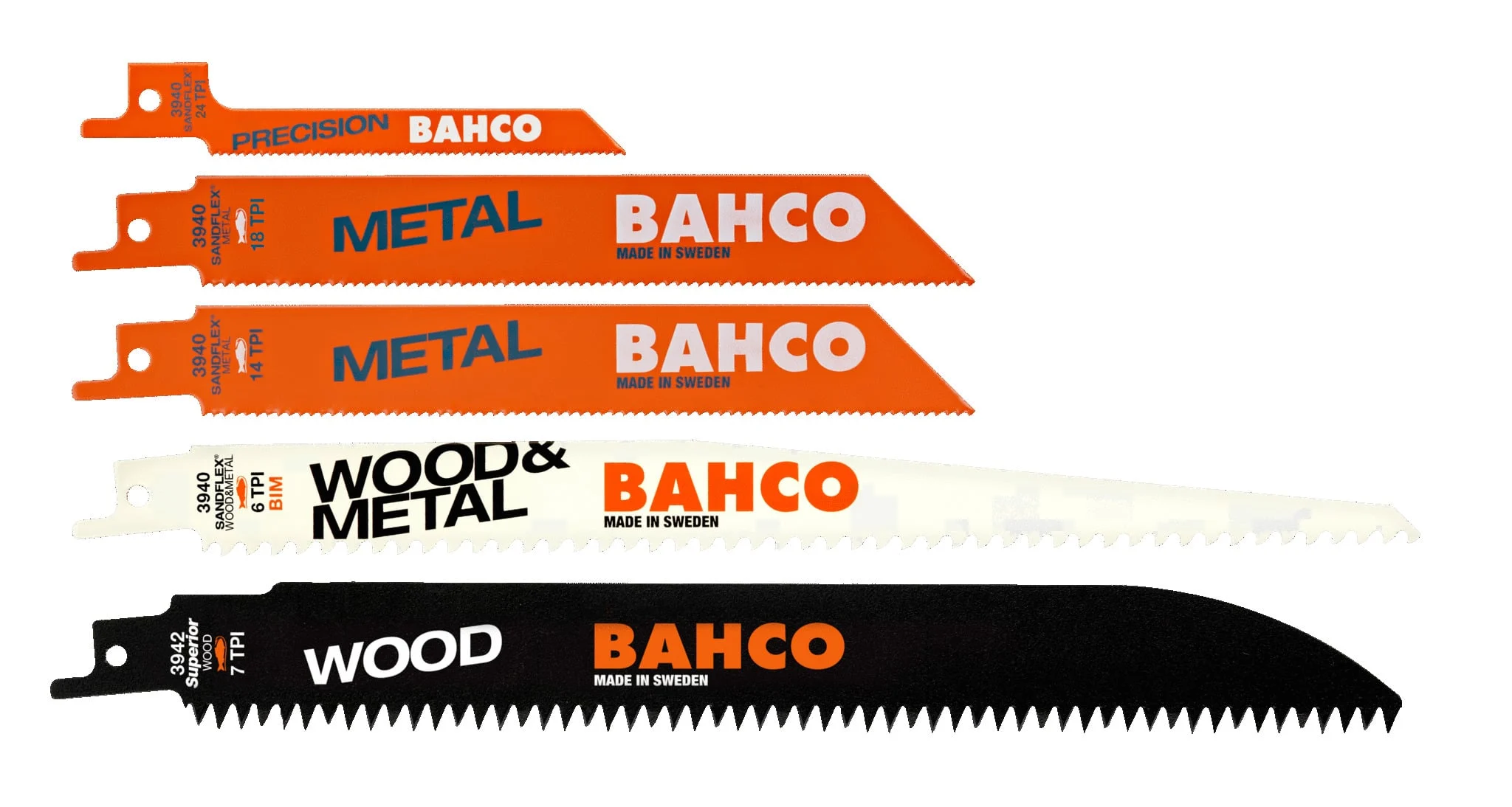 SAW BLADES SANDFLEX BIMETAL 5 PCS