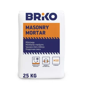 MŪRJAVA CEMENTA BRIKO 25KG