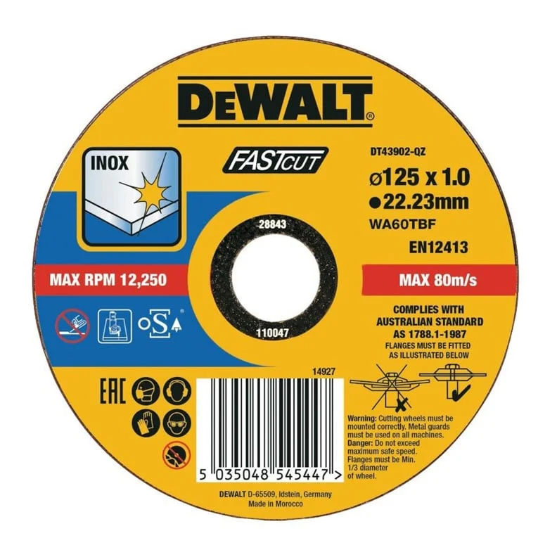 DISKS ĀTRĀS GRIEŠ.TĒRAUDA 125X1MM