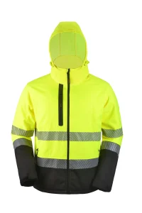 JAKA SOFTSHELL HI-VI DZELTENA VK10371 M