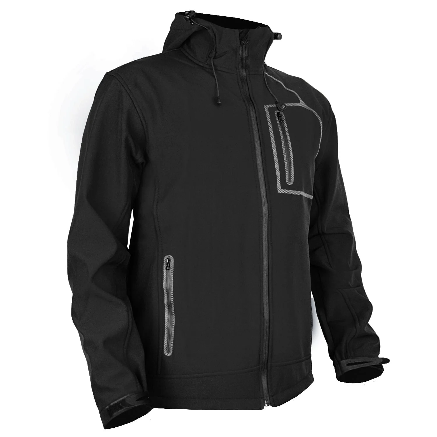 ŽAKETE VĪRIEŠU SOFTSHELL _027_BLACK_XXL
