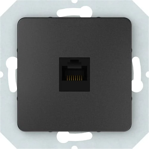 COMPUTER SOCKET KLRJ45-15E2-02 BLACK