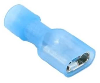 TERMINAL CONNECTOR MDFN2-250 BLUE 50PCS