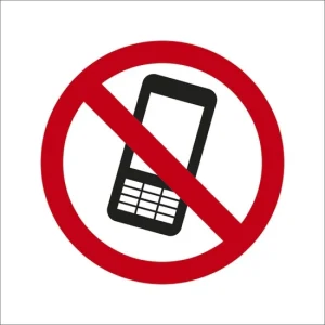ZĪME AIZLIEGTS LIETOT MOB. TELEFONU D10