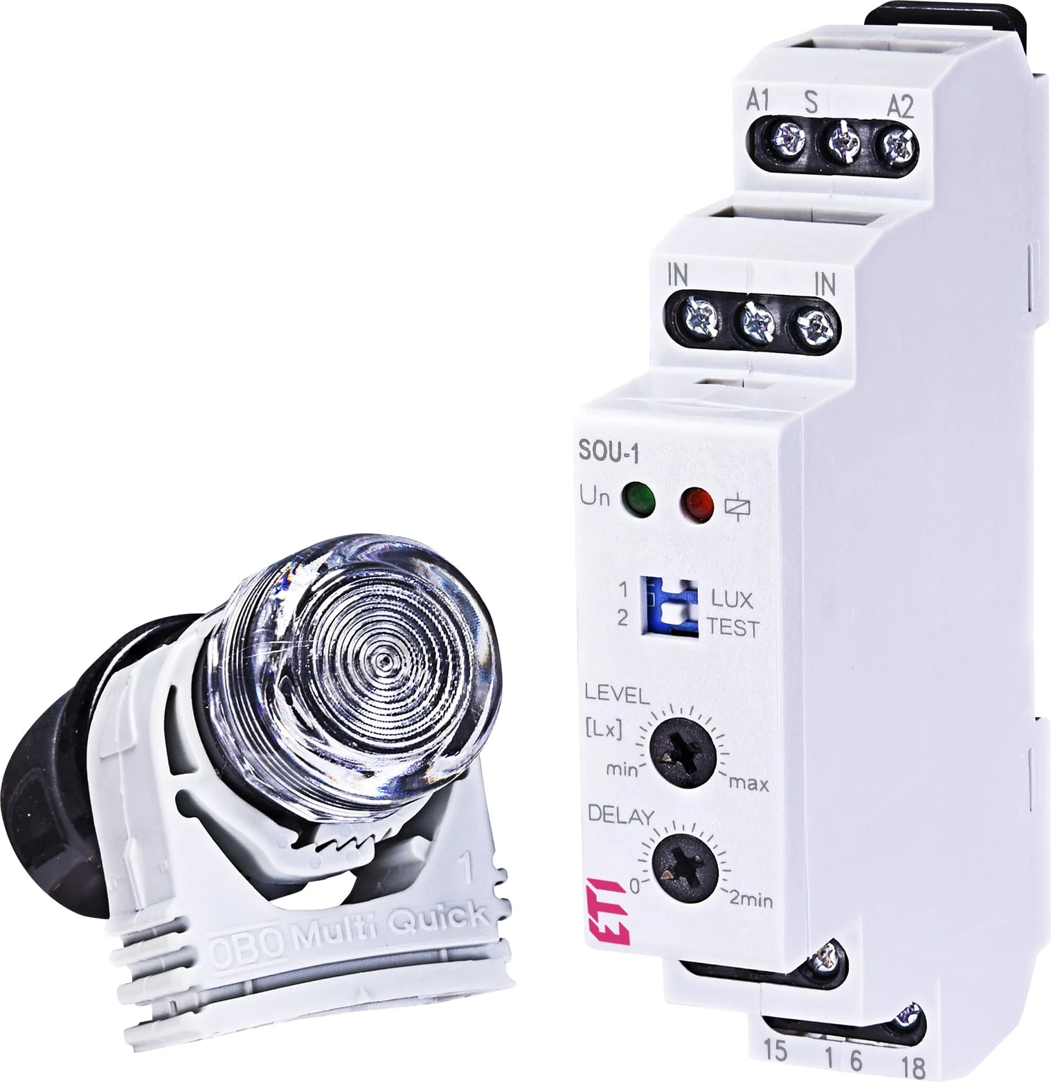 KRĒSLAS RELEJS SOU-1 230V