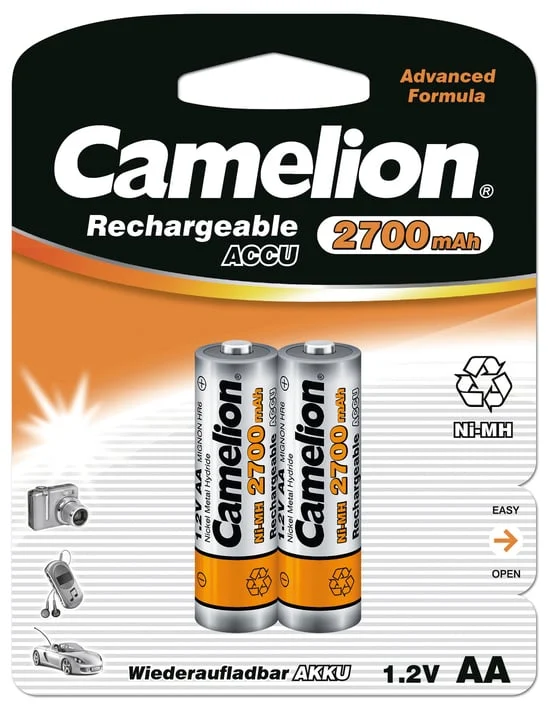 CAMELION AA 2700MAH B2 BATTERIES CHARGER
