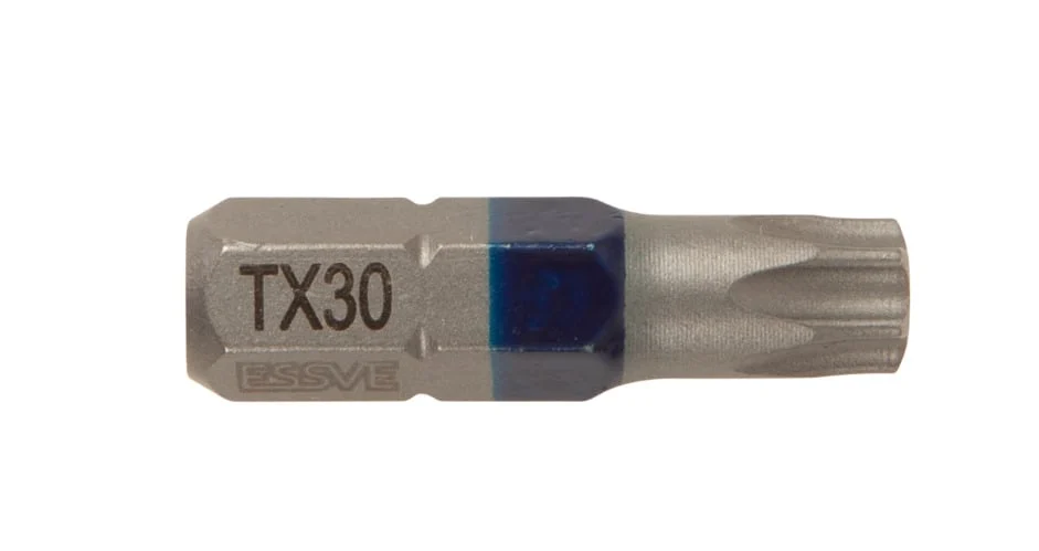 SCREWDRIVER TIPS COMP. TX30X25MM 3PCS