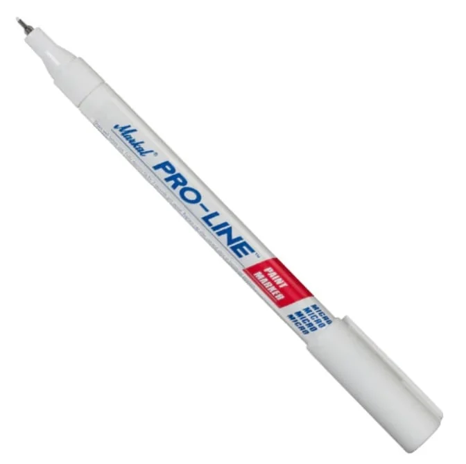 MARKER PRO-LINE MICRO 0.79MM WHITE