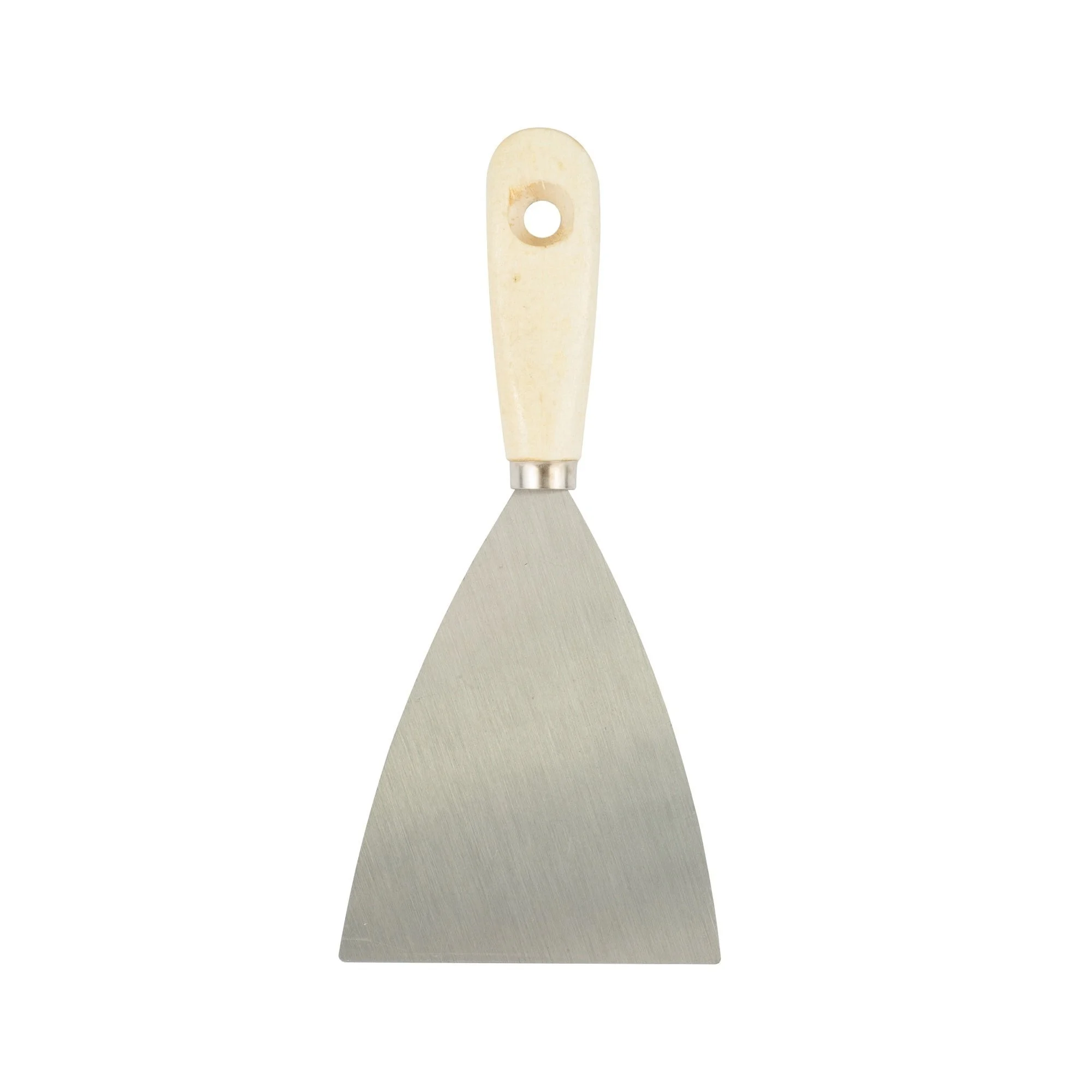 PUTTY KNIFE WITH WOODEN HANDLE 100MM OKKO