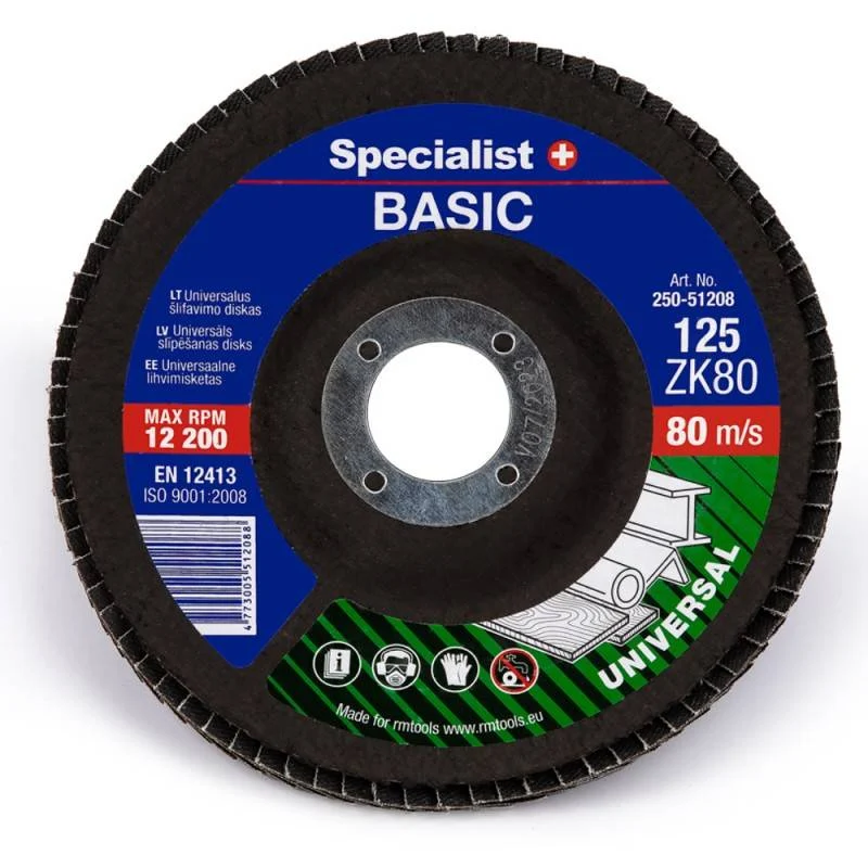 SLĪPDISKS LAPIŅU BASIC 125 ZK80