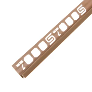 LĪSTE LĪŽU PVC 7MM/2,5M KARAMELES