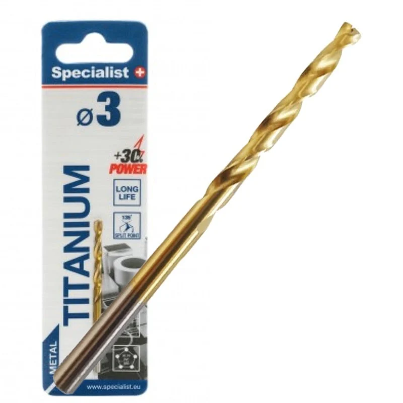 DRILL BIT FOR METAL TITANIUM 3MM