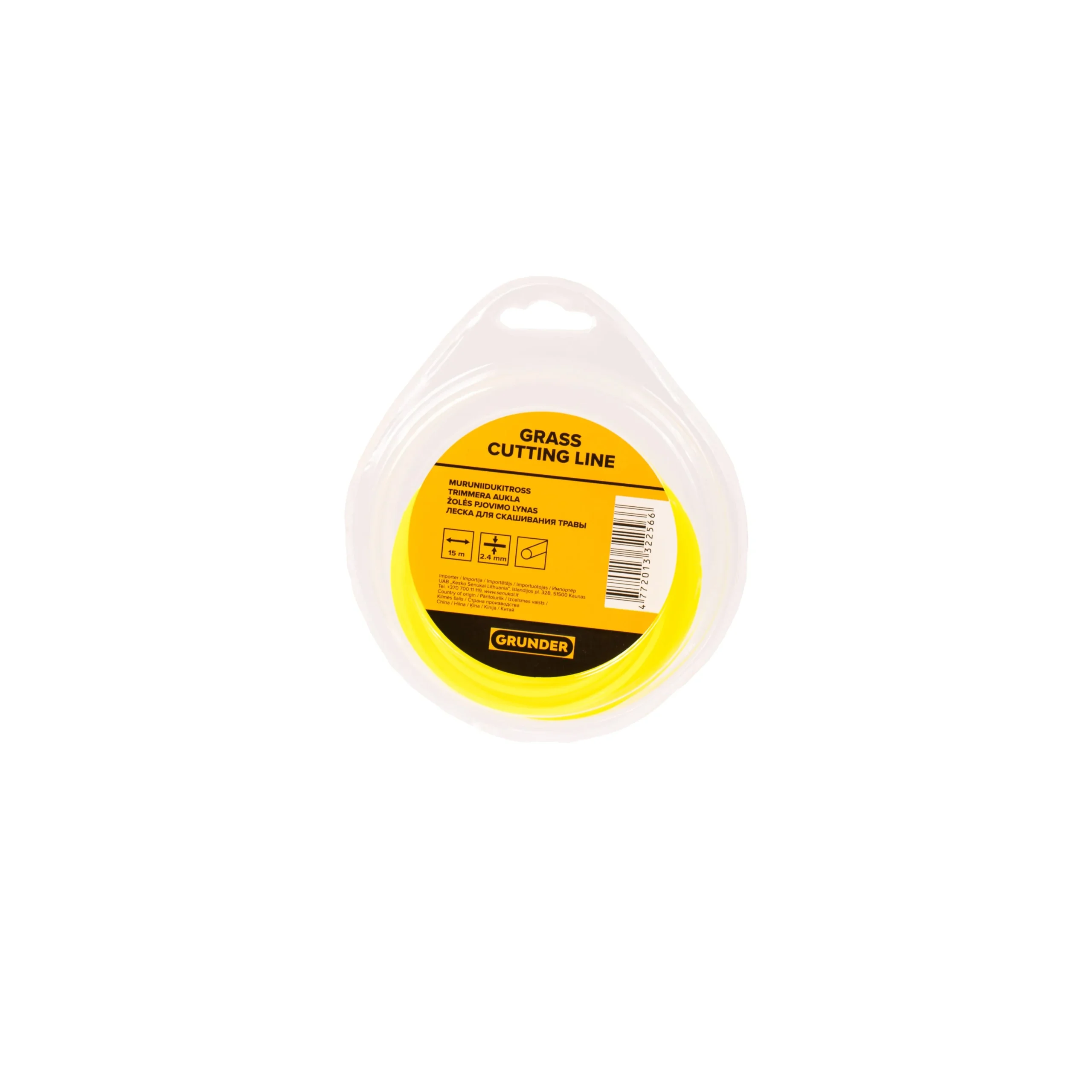 ZĀLES PĻĀVĒJA 2.4 MM 15 M APAĻA ECO