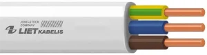 KABELIS YDYPL 3X1.5 BALTS (100)