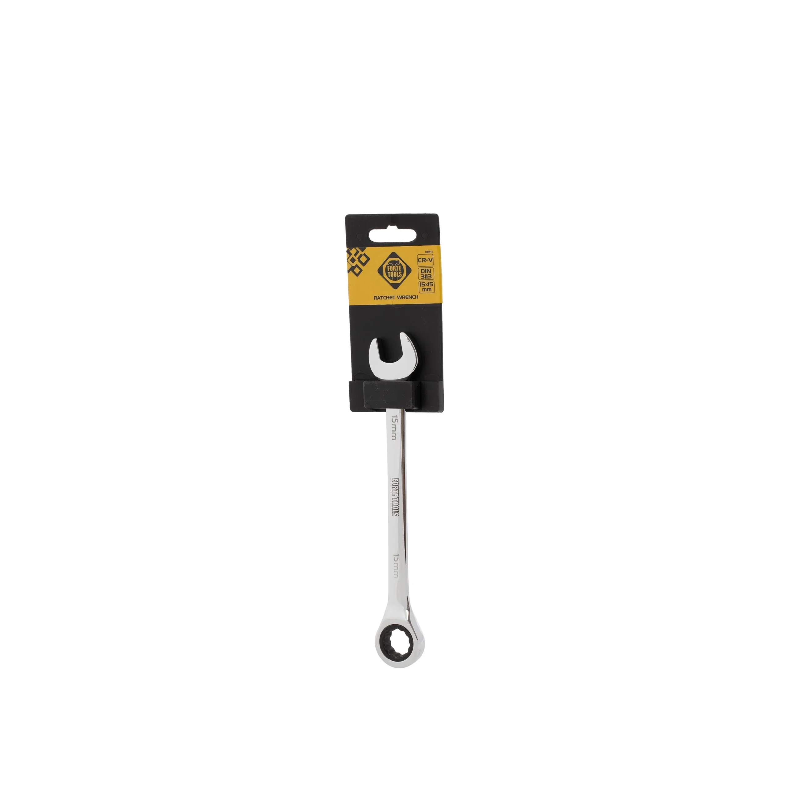 КОМБИНИРОВАННЫЙ КЛЮЧ FORTE TOOLS 15X15MM