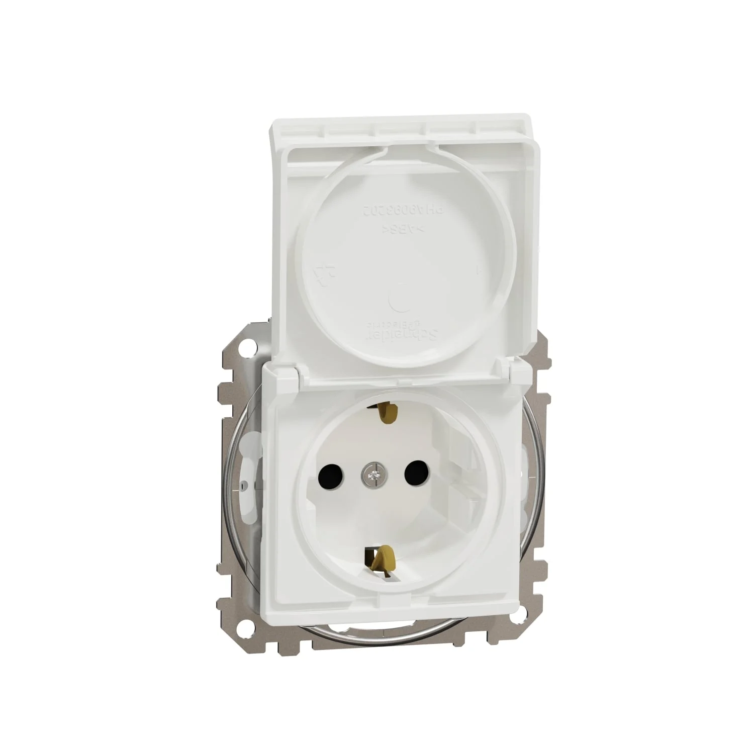 K-LIGZDA IP44 1-VIET ZEMĒJUMS+VĀKS BALTS