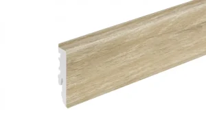 PVC ПЛИНТУС 435 15X60X2.2 СЕРЫЙ