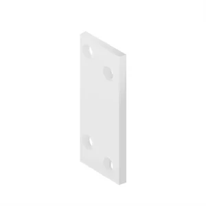 CAURUMPLATE 80X20X2,0 BALTS