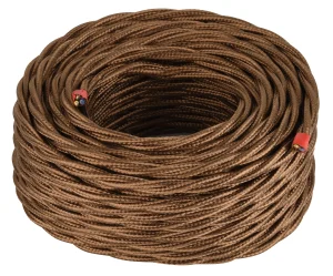 KABELIS RETRO FRRTX 3X2,5 BRŪNS 20M
