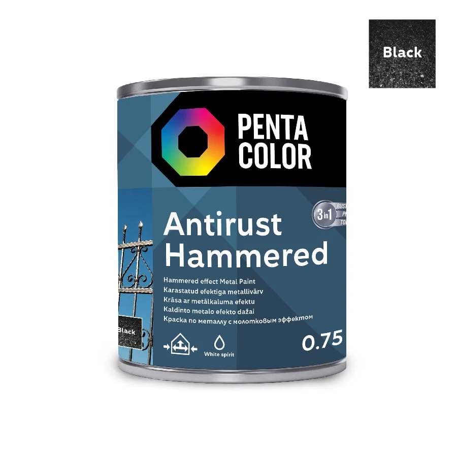 KRĀSA METĀL.VIRSM.PENTACOLOR MELN. 750ML