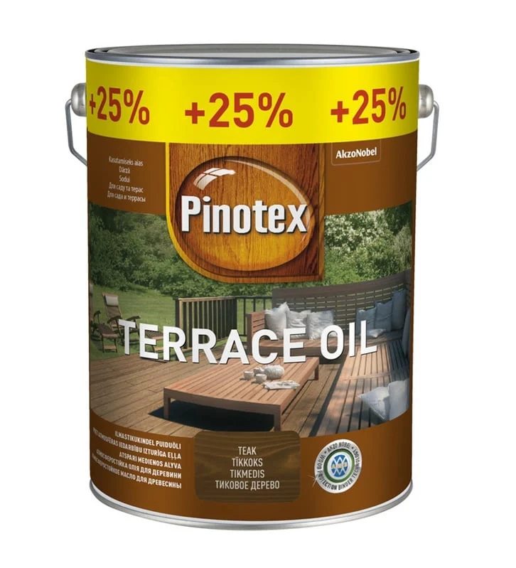 PINOTEX TERRACE OIL 4L+1L TEAK