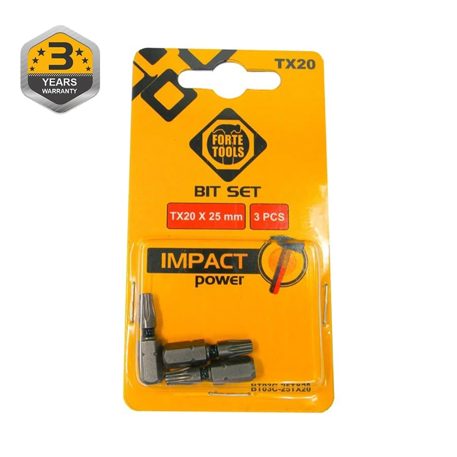 НАСАДКА ОТВЁРТКИ TORX20X25MM УДАРНАЯ